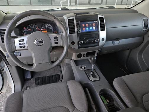 Glacier White 2021 Nissan Frontier S