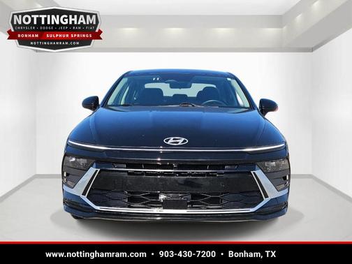 Black 2025 Hyundai SONATA Hybrid SEL
