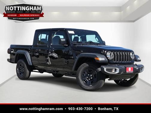 Black Clearcoat 2026 Jeep Gladiator Sport