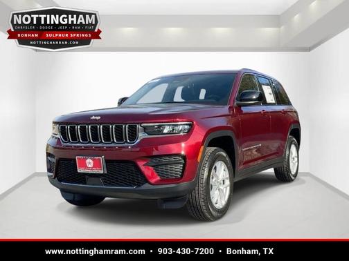 Velvet Red Pearlcoat 2025 Jeep Grand Cherokee Laredo X