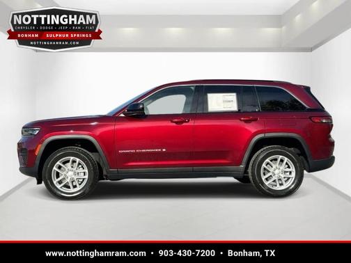 Velvet Red Pearlcoat 2025 Jeep Grand Cherokee Laredo X