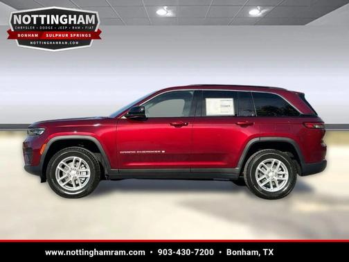 Velvet Red Pearlcoat 2025 Jeep Grand Cherokee Laredo X
