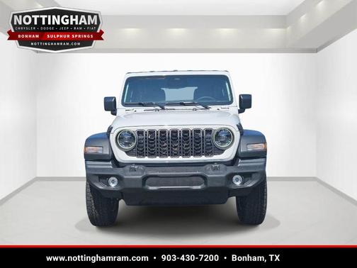 Bright White Clearcoat 2026 Jeep Wrangler Sport