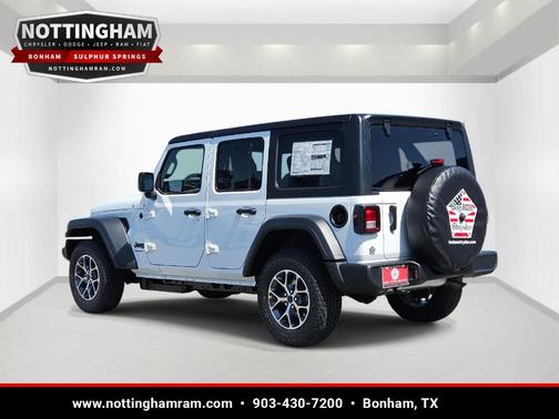 Bright White Clearcoat 2026 Jeep Wrangler Sport