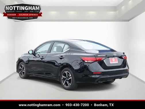 Black 2024 Nissan Sentra SV