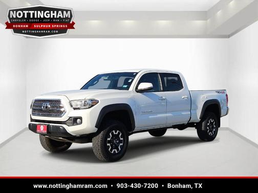 Super White 2017 Toyota Tacoma TRD Off Road