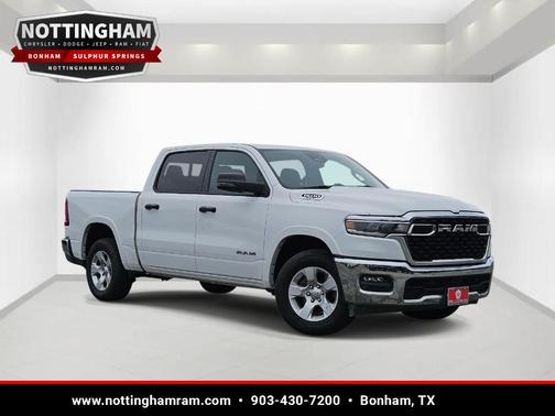 Bright White Clearcoat 2025 RAM 1500 Big Horn