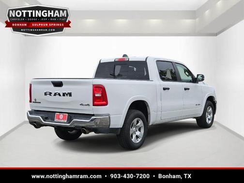 Bright White Clearcoat 2025 RAM 1500 Big Horn
