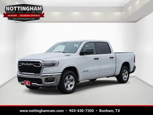 Bright White Clearcoat 2025 RAM 1500 Big Horn