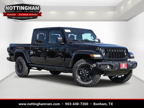 Black Clearcoat 2026 Jeep Gladiator Sport