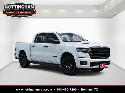 Bright White Clearcoat 2026 RAM 1500 Laramie