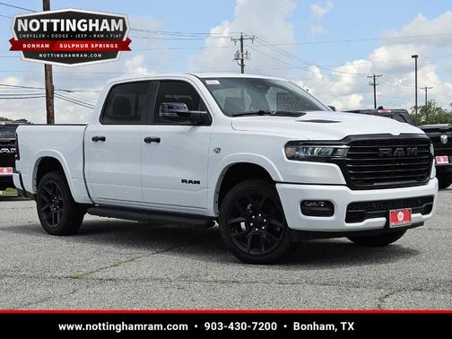 Bright White Clearcoat 2026 RAM 1500 Laramie