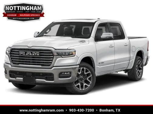 Bright White Clearcoat 2026 RAM 1500 Laramie