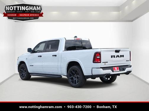 Bright White Clearcoat 2026 RAM 1500 Laramie