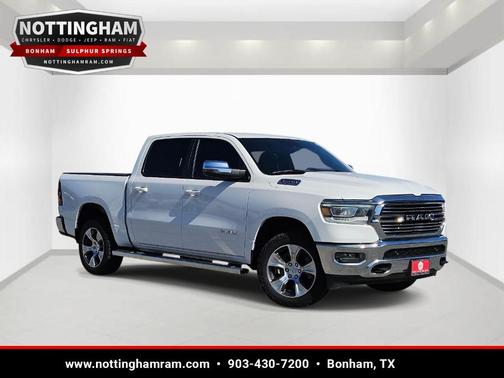 Bright White Clearcoat 2023 RAM 1500 Laramie