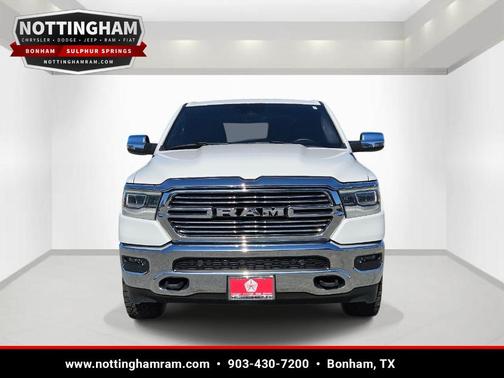 Bright White Clearcoat 2023 RAM 1500 Laramie