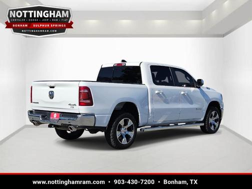 Bright White Clearcoat 2023 RAM 1500 Laramie