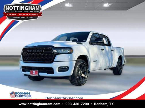 Bright White Clearcoat 2026 RAM 1500 Lone Star