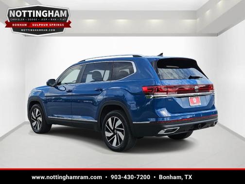 Mountain  Lake Blue 2025 Volkswagen Atlas 2.0T SEL