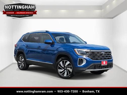 Mountain  Lake Blue 2025 Volkswagen Atlas 2.0T SEL