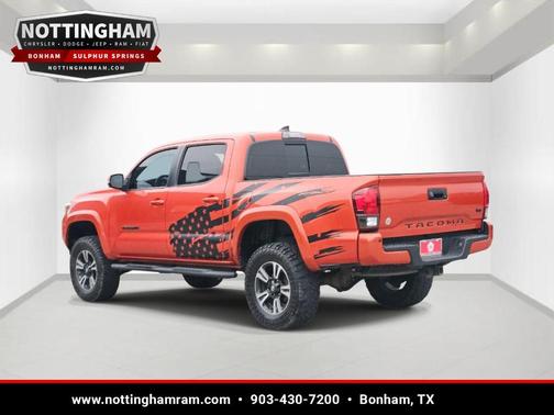 Inferno Red 2018 Toyota Tacoma TRD Sport