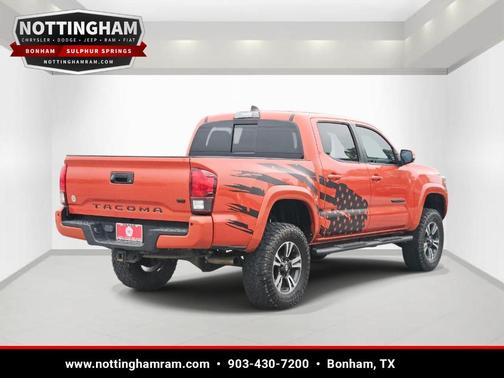 Inferno Red 2018 Toyota Tacoma TRD Sport