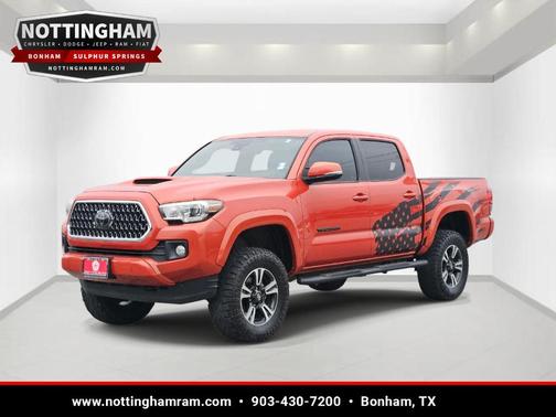 Inferno Red 2018 Toyota Tacoma TRD Sport