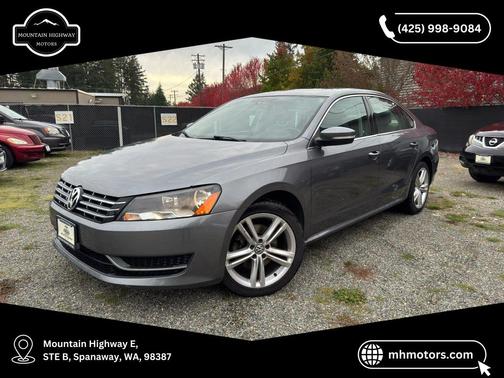 2015 Volkswagen Passat 2.0L TDI DSG SE w/Sunroof