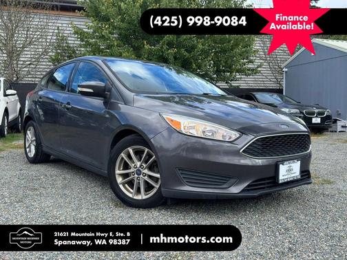 Magnetic Metallic 2017 Ford Focus SE