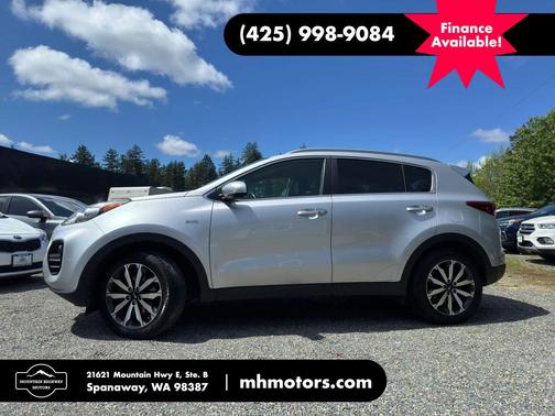 Sparkling Silver 2017 Kia Sportage EX