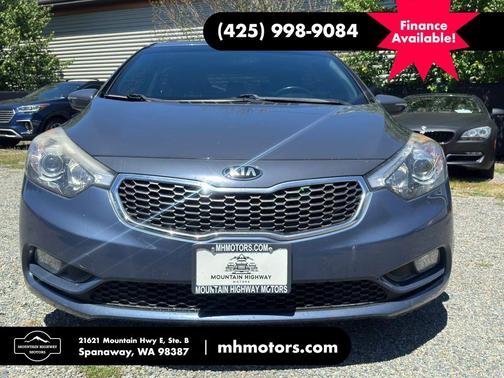 Steel Blue 2015 Kia Forte EX