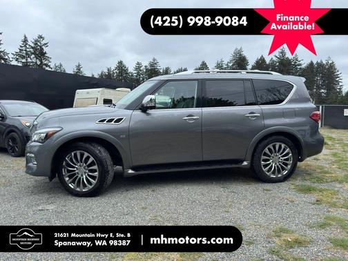 Graphite Shadow 2017 INFINITI QX80 Signature Edition