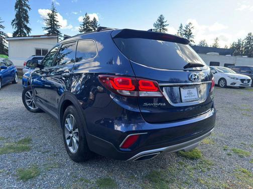 Storm Blue 2017 Hyundai SANTA FE Limited