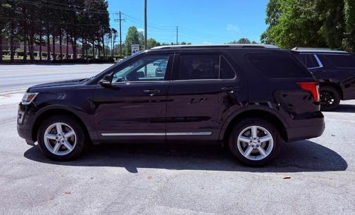Shadow Black 2017 Ford Explorer XLT