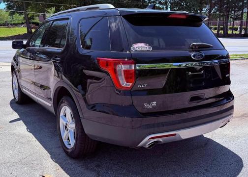 Shadow Black 2017 Ford Explorer XLT
