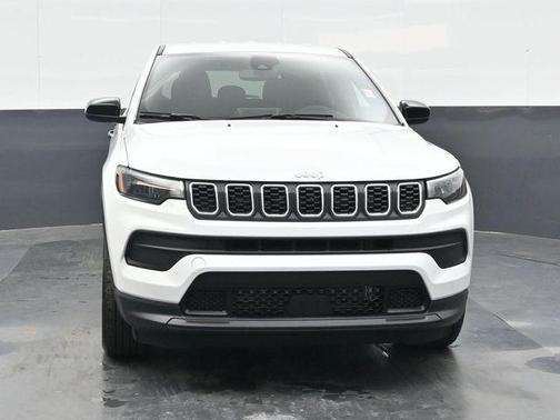 Bright White Clearcoat 2025 Jeep Compass Sport