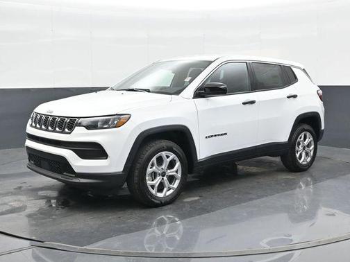 Bright White Clearcoat 2025 Jeep Compass Sport