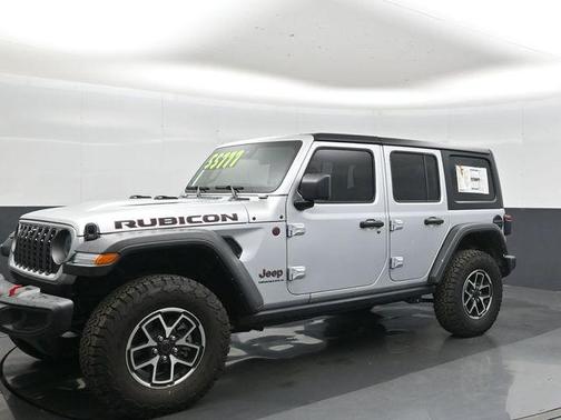 Silver Zynith Clearcoat 2024 Jeep Wrangler Rubicon