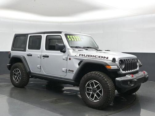 Silver Zynith Clearcoat 2024 Jeep Wrangler Rubicon