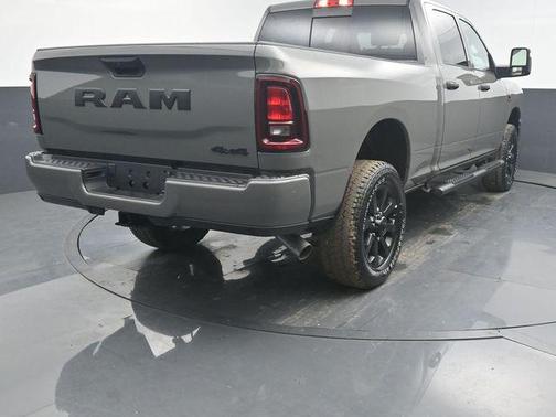 Ceramic Gray Clearcoat 2026 RAM 2500 Black Express Crew Cab 4x4 6'4' Box