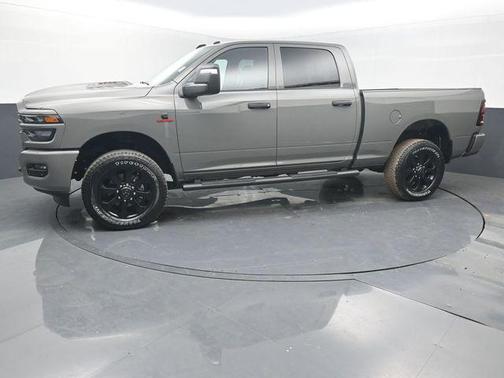 Ceramic Gray Clearcoat 2026 RAM 2500 Black Express Crew Cab 4x4 6'4' Box