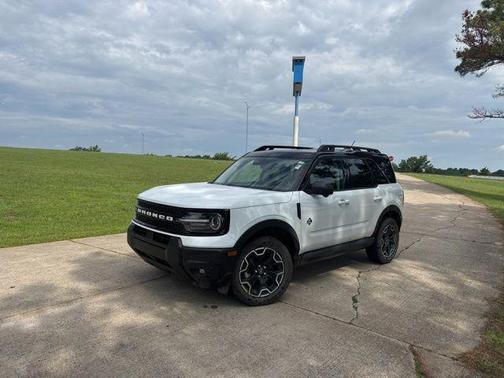 Shadow Black 2025 Ford Bronco Sport Outer Banks