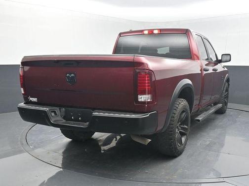 Delmonico Red Pearlcoat 2021 RAM 1500 Classic Warlock Quad Cab 4x2 6'4' Box