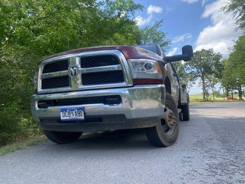Delmonico Red Pearlcoat 2017 RAM 3500 Tradesman Crew Cab 4x4 8' Box
