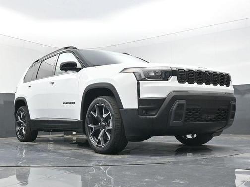 Bright White Clearcoat 2026 Jeep Cherokee Overland