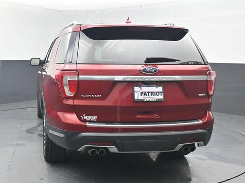 Ruby Red Metallic 2018 Ford Explorer Platinum