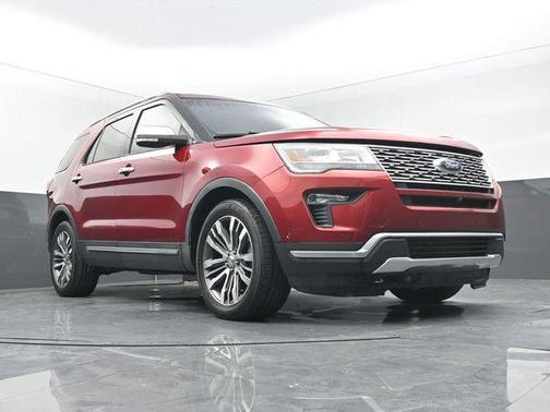 Ruby Red Metallic 2018 Ford Explorer Platinum