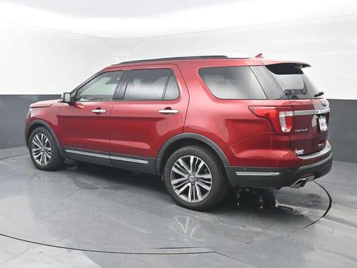 Ruby Red Metallic 2018 Ford Explorer Platinum
