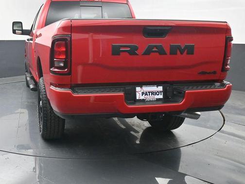 Flame Red Clearcoat 2026 RAM 2500 Black Express Crew Cab 4x4 6'4' Box