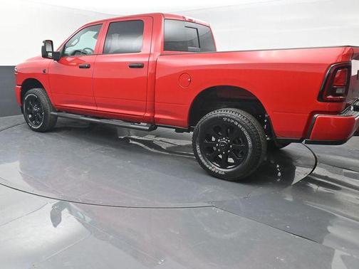 Flame Red Clearcoat 2026 RAM 2500 Black Express Crew Cab 4x4 6'4' Box